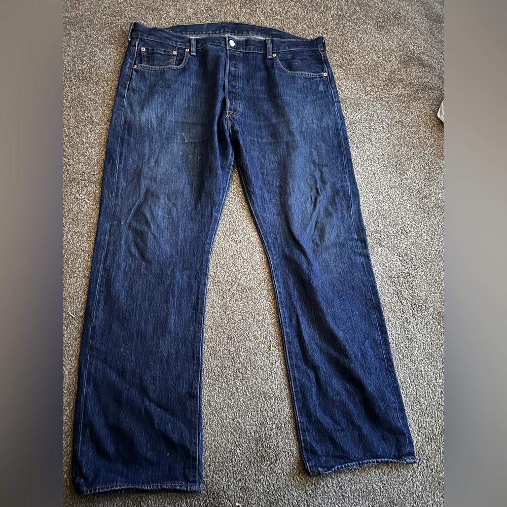 Levi's 501  Dark Blue Straight Men's Jeans